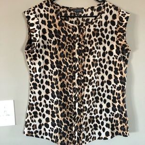 The Limited Cheetah print blouse